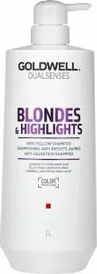 Obrázek produktu pro Šampon pro blond a melírované vlasy Dualsenses Blondes & Highlights (Anti-Yellow Shampoo), 1000 ml