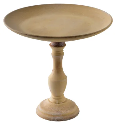 Image de Coupe décorative en MDF MONDEX DAZ 25 x 25 x 24 cm, beige, 1 pièce