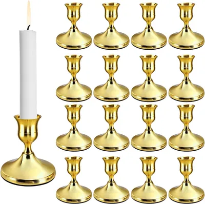 Imagen del producto de 18 soportes vintage pequeños para velas