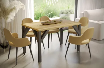 Immagine prodotto di Tavolo pieghevole BALTIKA 130(185)x90 rovere wotan