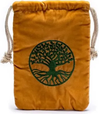 Produktbild von Samt Tasche mit Lebensbaum -- 19x13cm online bestellen sofort
