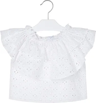 Produktbild von MAYORAL Durchbrochene Bluse 110