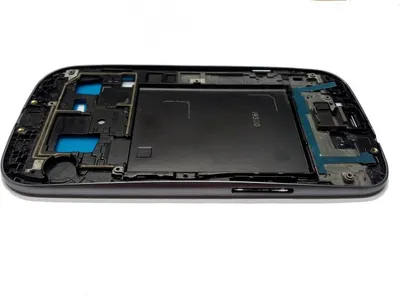 Produktbild von Frontrahmen für Samsung Galaxy S3  i9300 in silber