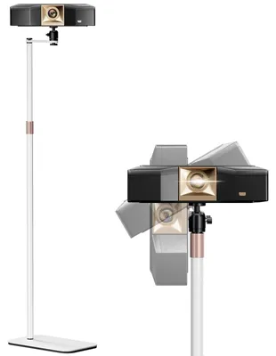 Produktbild von Projektorständer Beamerständer Beamerhalterung - 924 bis 1234 mm - Bis 5 kg - Weiß
