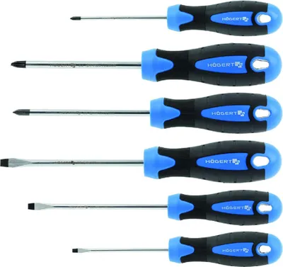 Produktbild von Hogert Technik Schraubendreher-Set HT1S095 Blisterpack 470g