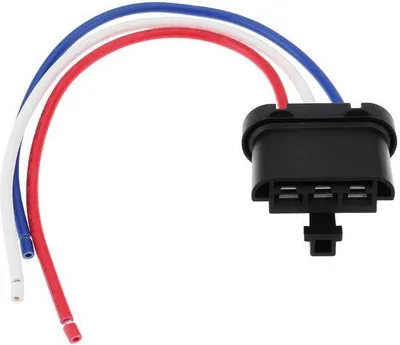 Image de Prise électrique à trois broches pour moteur de ventilateur de refroidissement