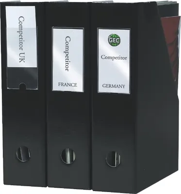 Produktbild von Beschriftungsfenster 40x150 VE=10 Stück