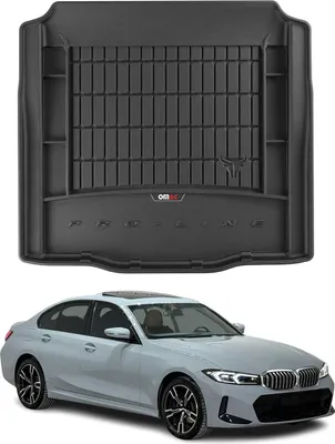 Produktbild von OMAC Gummi Kofferraumwanne für BMW 3er Limo G20 G80 2019-2025 TPE Schwarz