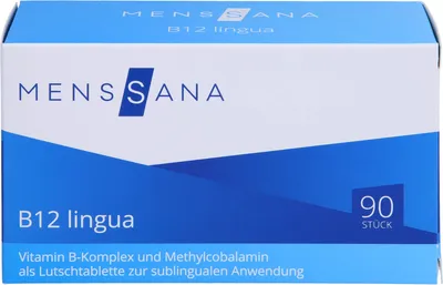 Produktbild von MensSana B12 lingua Lutschtabletten, 90 St. Tabletten