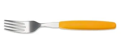 Produktbild von Giesser Messer Besteck Gabel Essgabel Steakgabel groß - Gelb