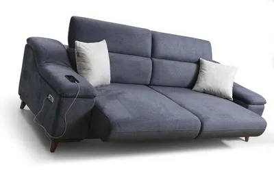 Produktbild von Dreisitzer Sofa Couch Wohnzimmer Polstermöbel Textil Modern Möbel Neu