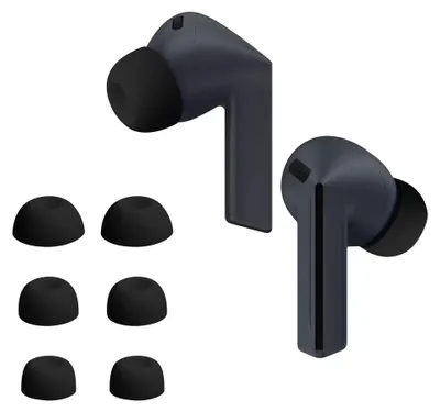 Produktbild von kwmobile 6x Silikonaufsätze für Samsung Galaxy Buds 3 FE - Ersatz Ohrstöpsel in 3 Größen - Ear Tips für In-Ear Kopfhörer - Zubehör Ersatzpolster in