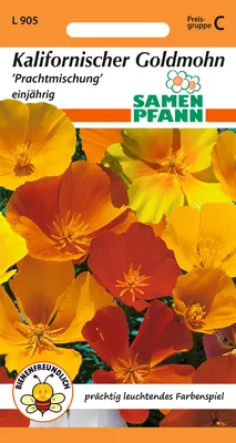Artikelbild 1 von 'Kalifornischer Goldmohn Eschscholtzia' aus der Kategorie Mohnsamen