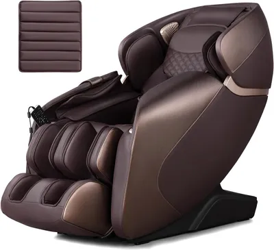 Produktbild von Generisch Relaxe Massagesessel Ganzkörper, Massagestuhl elektrisch mit Heizung & Luftkompression, Shiatsu Relaxsessel Zero Gravity SL Track