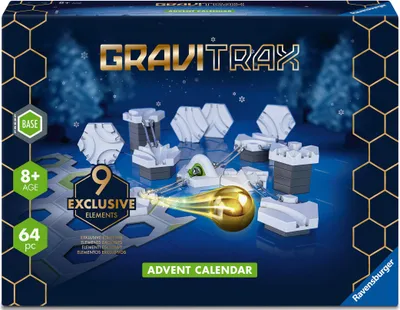 Image de Ravensburger GraviTrax Calendrier de l'Avent - Idéal pour les débutants et les fans du GraviTrax, jeu de construction pour les enfants à partir de 8 ans