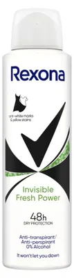 Produktbild von Rexona Antitranspirant Spray, Invisible Fresh Power, 150 ml