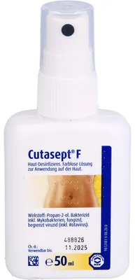 Produktbild von Cutasept F Haut-Desinfiziens Lösung, 50 ml Lösung