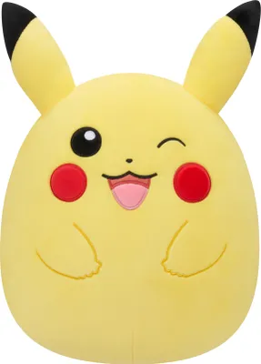 Produktbild von Jazwares SQPK00038 - Pokémon x Squishmallows - Pikachu, zwinkernd 25 cm (10")