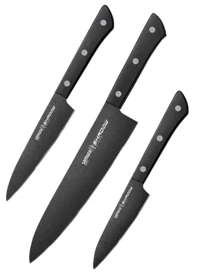 Produktbild von Samura Shadow 3-teiliges Messerset