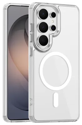 Produktbild von Schutzhülle für Samsung Galaxy S26 Ultra Hülle kompatibel mit MagSafe Transparent Silikon Case