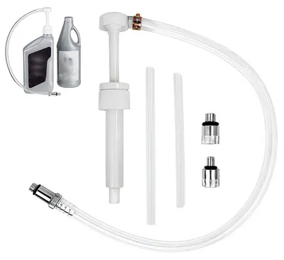 Produktbild von Handpumpe Getriebeölpumpe Ölpumpe - 8 cc - 3/8 Zoll - Mit 8 mm und 10 mm Adaptern - Für Außenbordmotoren
