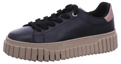 Produktbild von Tamaris 23702 Damenschuhe - sportliche Schnür- Halbschuhe schwarz NEU