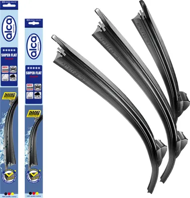Obrázok produktu pre Kompletná súprava stieracích gumičiek alca® pre vozidlá FORD MONDEO III