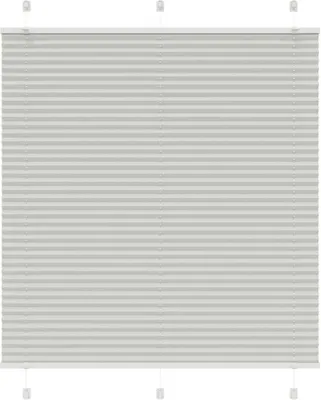 Imagen del producto de Estor Plisado gris claro 115x100 cm Tela Ancho 114,4 cm
