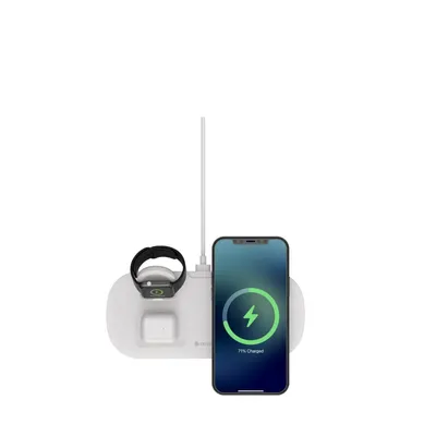 Zdjęcie produktu dla Devia Ładowarka Indukcyjna 3W1 Smart 15W Biała