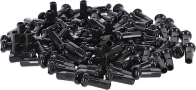 Produktbild von DT SWISS Nippel M 2.34X12Mm Messing Vernickelt 100 Stück Silber.