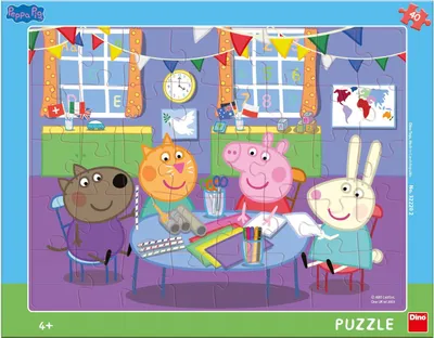 Produktbild von DINO Puzzle Peppa Pig 40 Teile