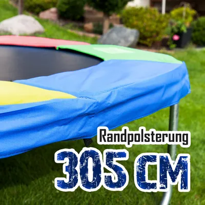 Produktbild von Trampolin-King Randabdeckung für 305cm Trampolin Bunt MS-16513