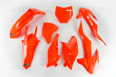 Obrázok produktu pre Ufo Komplet Plastików Ktm Sx 85 '18-'24 Kolor Pomarańczowy Fluo (Kt519Fflu)