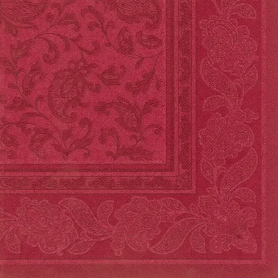Immagine prodotto di PAPSTAR 11668 PAPSTAR Servietten "Ornamenti collezione ROYAL", bordeaux