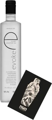 Produktbild von Evoke London Dry Gin 0,7L (40% Vol) Der 5 fach destillierte Gin mit Aromen von Wacholderbeeren und ausgewählten Botanicals - [Enthält Sulfite]