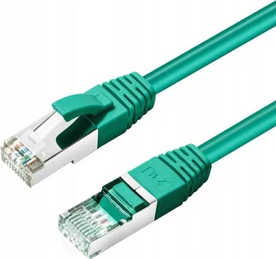 Produktbild von Microconnect STP6005G, 0,5 m, Cat6, F/UTP (FTP), RJ-45, RJ-45, Grün