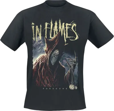 Produktbild von In Flames T-Shirt Herren Foregone schwarz Band-Merch, Bands 100% Baumwolle 3XL