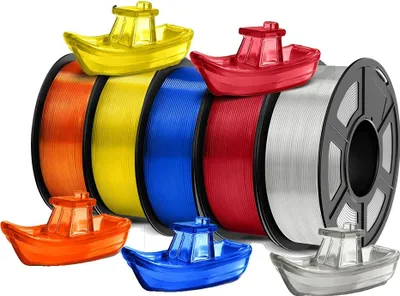 Zdjęcie produktu dla filament do drukarek 3D, wysokiej jakości, przyjazny dla środowiska, PETG-5TPMIX01