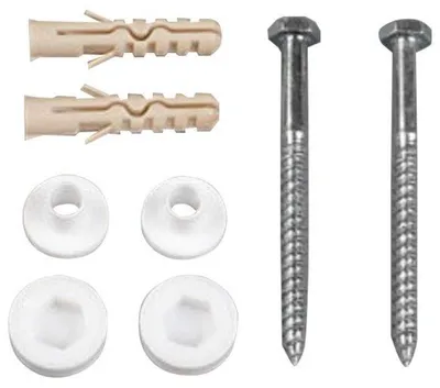 Zdjęcie produktu dla Zestaw Aqualine MAK10 do montażu pod umywalką, śruba 6,0 x 50 mm