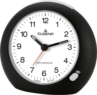 Produktbild von DUGENA 4460383 Funk Wecker Licht Alarm schwarz
