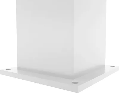 Produktbild von Pfosten EIFEL 15x15cm aluminium H.190cm matt weiß