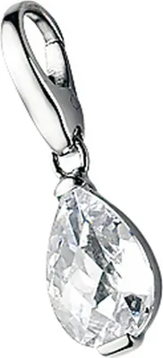 Produktbild von Charm Giorgio Martello Milano Tropfen, Silber 925 Weiss Onesize