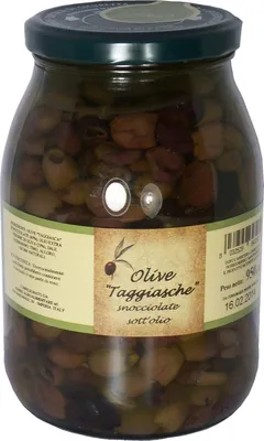 Produktbild von Taggiasca Oliven entkernt 950 gr. - Ranise