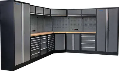 Produktbild von Kunzer Werkstattmodul 5, mit Holzarbeitsplatte WESH5