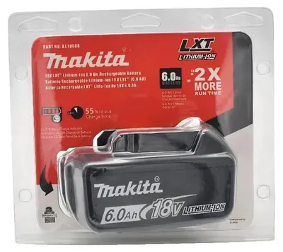 Obrázok produktu pre Nabíjateľná batéria, 6000 mAh, kompatibilná s 18V elektrickými nástrojmi, maximálna kapacita 6 Ah