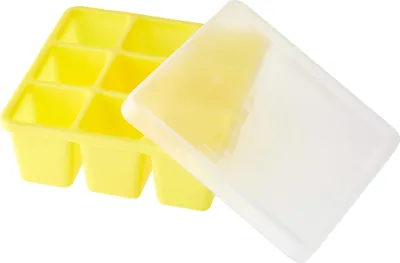 Produktbild von NUK 10255257 Fresh Foods Gefrierform, zum Einfrieren von Babynahrung, neun Portionen à 60ml,einzeln auftaubar, frei