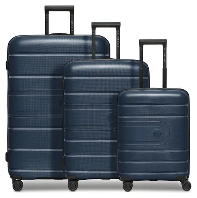 Image de REDOLZ trolley Essentials 11 Trolley Set 3 pièces Midnight Blue bleu marine 56cm