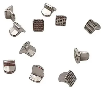 Immagine prodotto di Dispositivi per la registrazione dell'occlusione dentale, dispositivi ortodontici per la frenuloplastica linguale, brackets adesivi, B