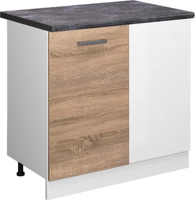 Obrázek produktu pro Rohová skříňka Vicco R-Line Sonoma 86 cm , PD Antracit, Model 45665