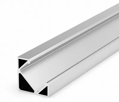 Produktbild von LED Profile in silber P3-1 100CM ohne Abdeckung für LED Streifen bis 13,4mm Breite